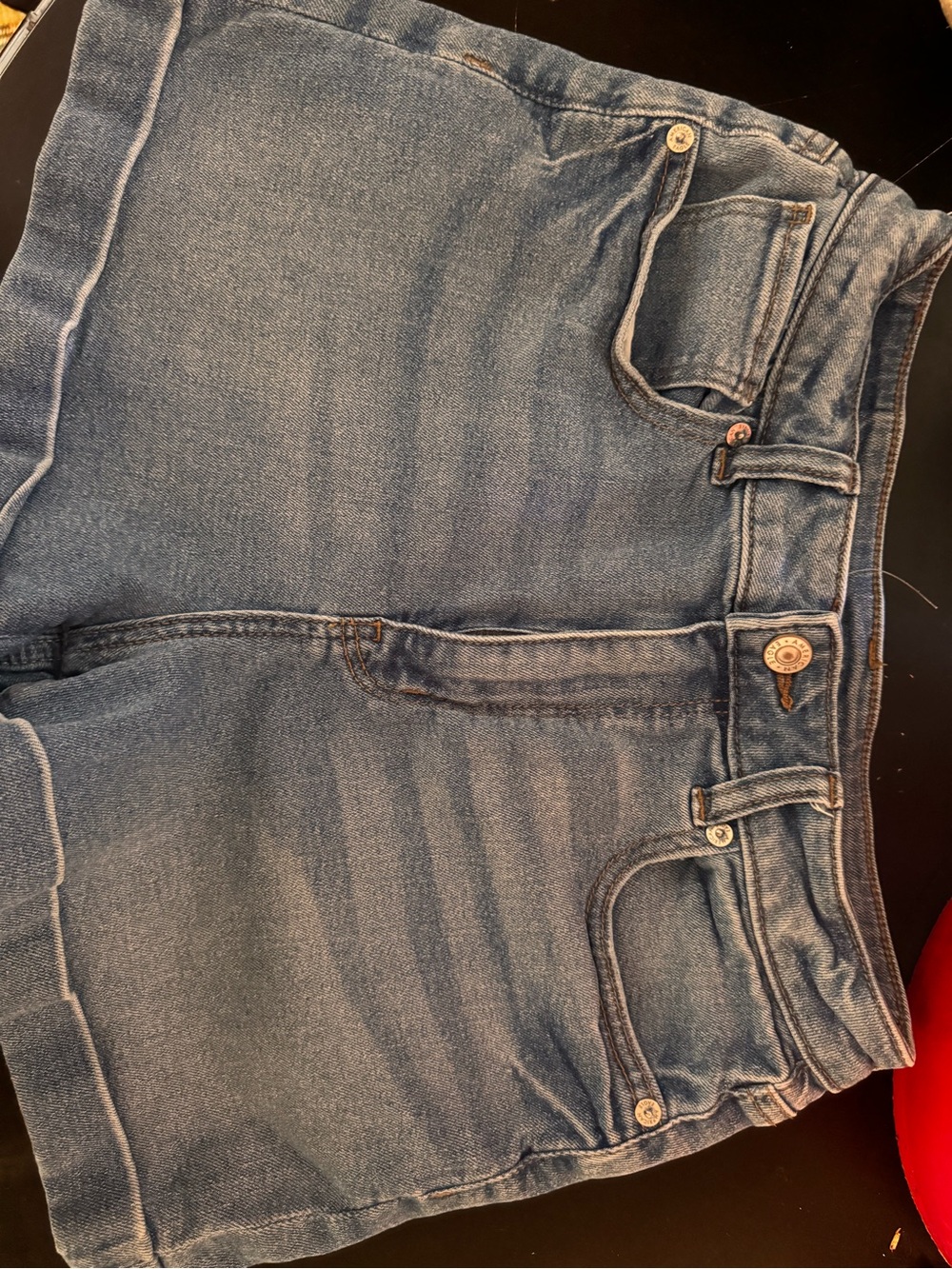 American Eagle Outfitters Light Blue Denim Shorts